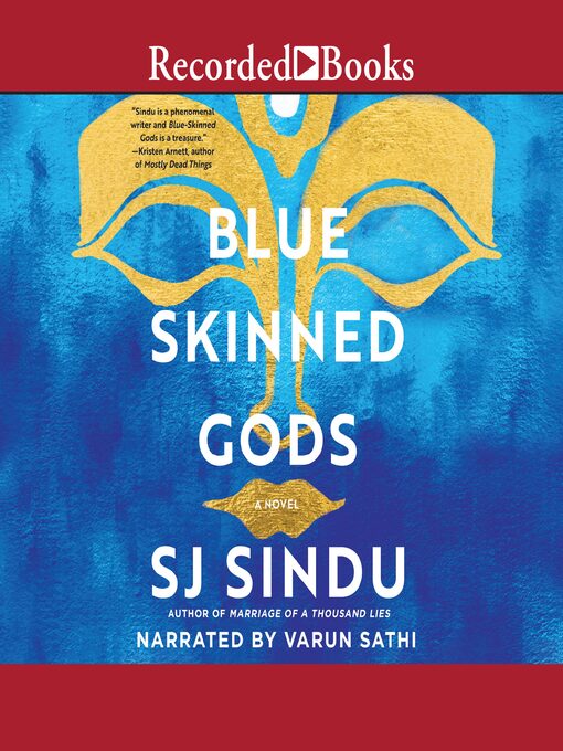 Cover image for Blue-Skinned Gods